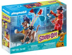 PLAYMOBIL - SCOOBY-DOO! AVEC FANTÔME DU CLOWN #70711